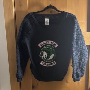 Black South Side Serpents  Riverdale Women's Sweater